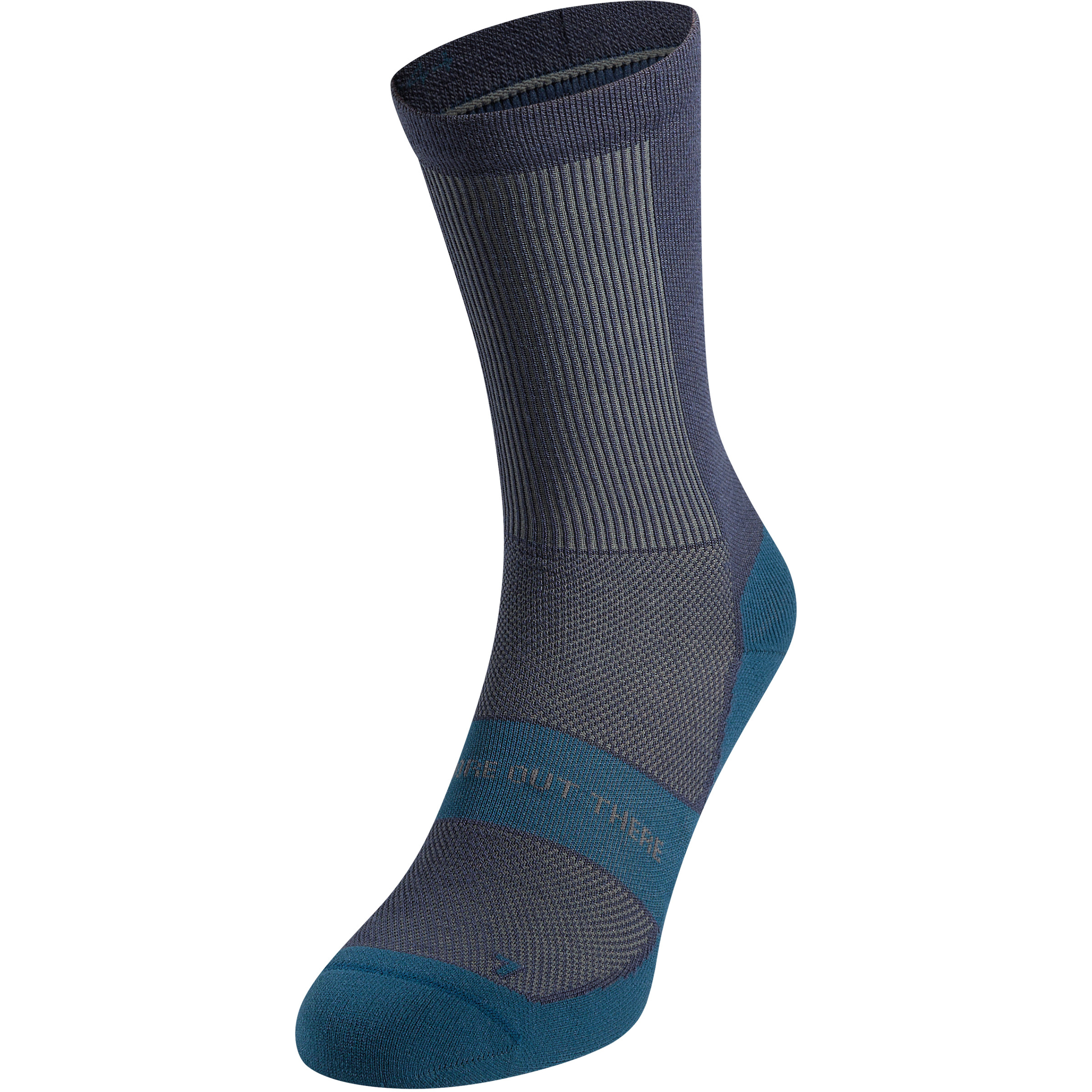 Odlo Performance Warm Run Laufsocken blau Größe 39 Laufen | Trailrunning | Langlauf Skating | Langlauf Klassik Hautfreundlich Merinowolle