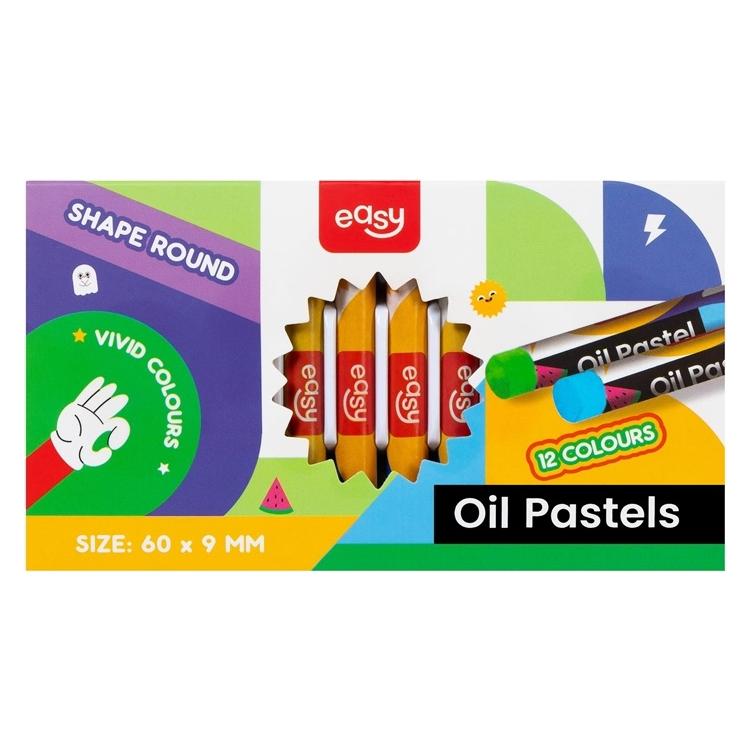 Easy Ölpastelle 12 Farben EINFACH (12x) (41906148)