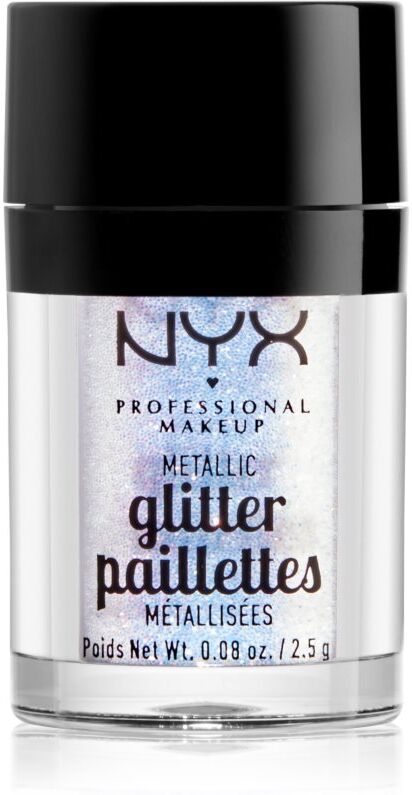 NYX Professional Makeup Glitter Goals metallic glitter for face and body shade 05 Lumi-lite 2.5 g
