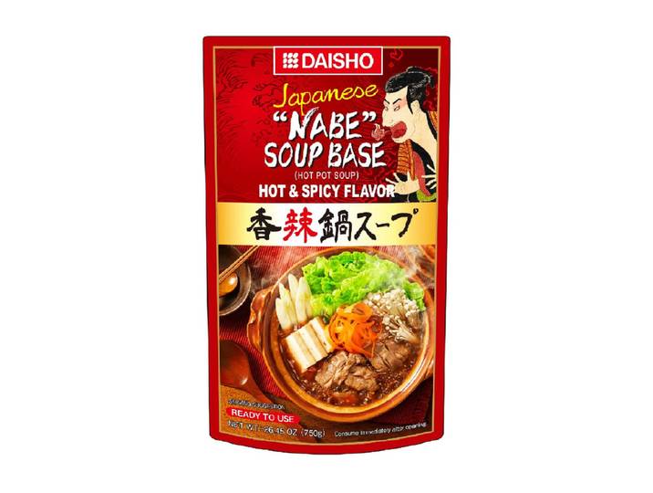 Daisho Base de soupe japonaise Nabe épicée 750 g
