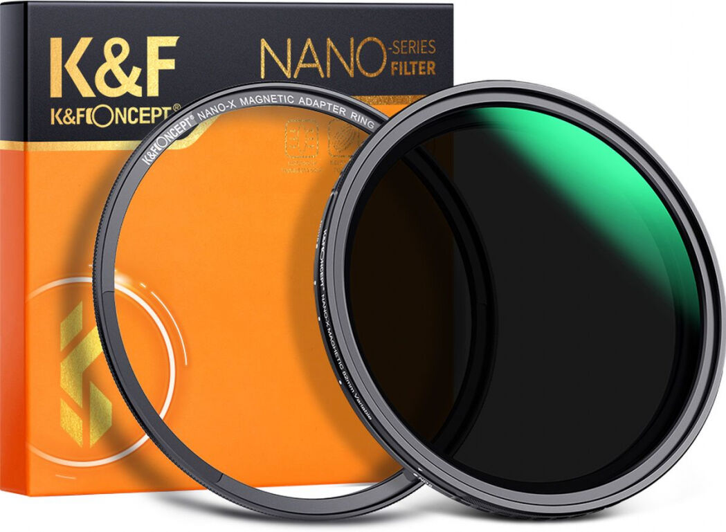 K&F Concept Variabel ND Filter ND8-128 Nano X Magnetic 58mm