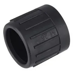 Fraenkische Kunststoff-Endtülle E-Ku-E 32 schwarz UV-beständig