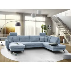Wohnlandschaft HARPER MONIZ (U-F 163x225 cm) - Bezug: Stoff - U-F 163x225 cm