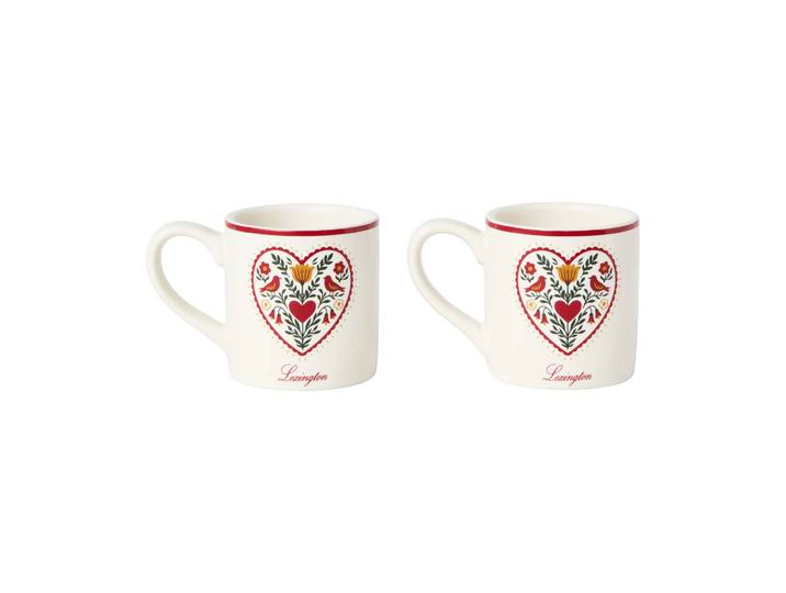 Lexington Mini mug Christmas Tree Multi, 5,5x6 cm, 2-pack