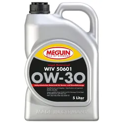 Motoröl Meguin 6322 megol WIV 50601 SAE 0W-30 vollsynth. 5 Liter