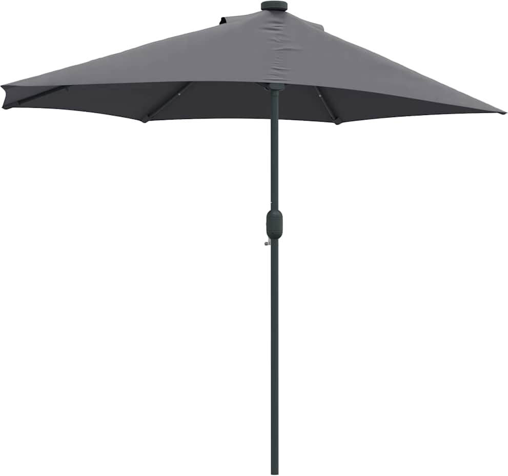 17 Stories Market Parasol Anthracite 223cm H x 150cm W x 150cm D