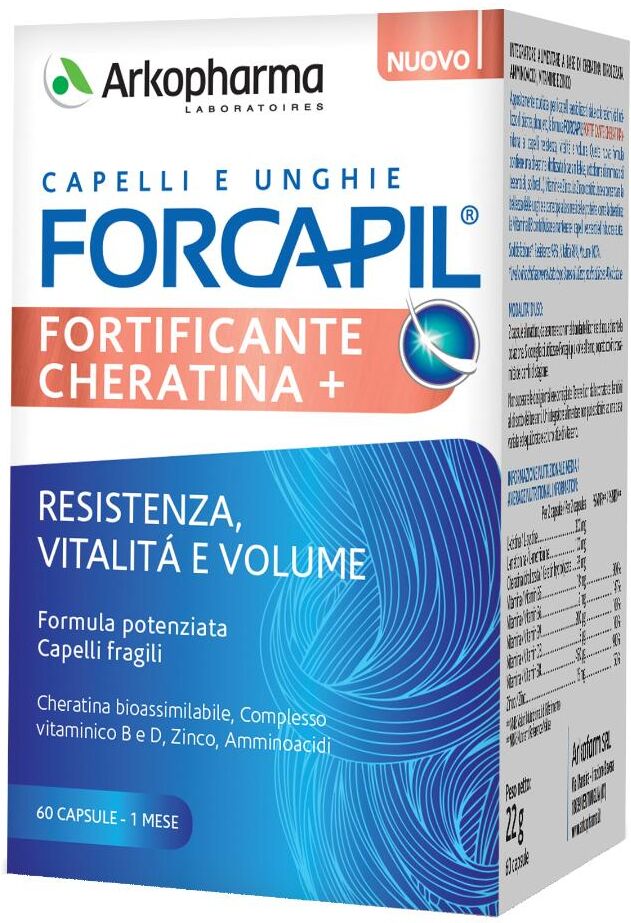 ARKOFARM Srl ArkoPharma Forcapil Cheratina, 60 capsule