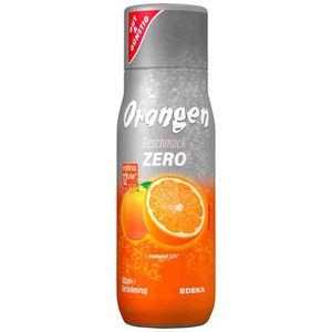 Gut&Günstig Sirup Orange Zero, zuckerfrei, Getränkesirup für ca. 12 Liter Fertiggetränk, 500 ml