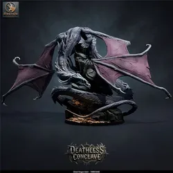 Ghost Dragon - Adult (75mm base) von Rescale Miniatures aus Deathless Conclave