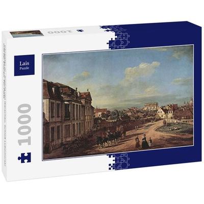 Lais Puzzle Canaletto (I) - Ansicht von Warschau, Schloß Lubomorski und der Eiseren, Tor-Platz 1000 Teile