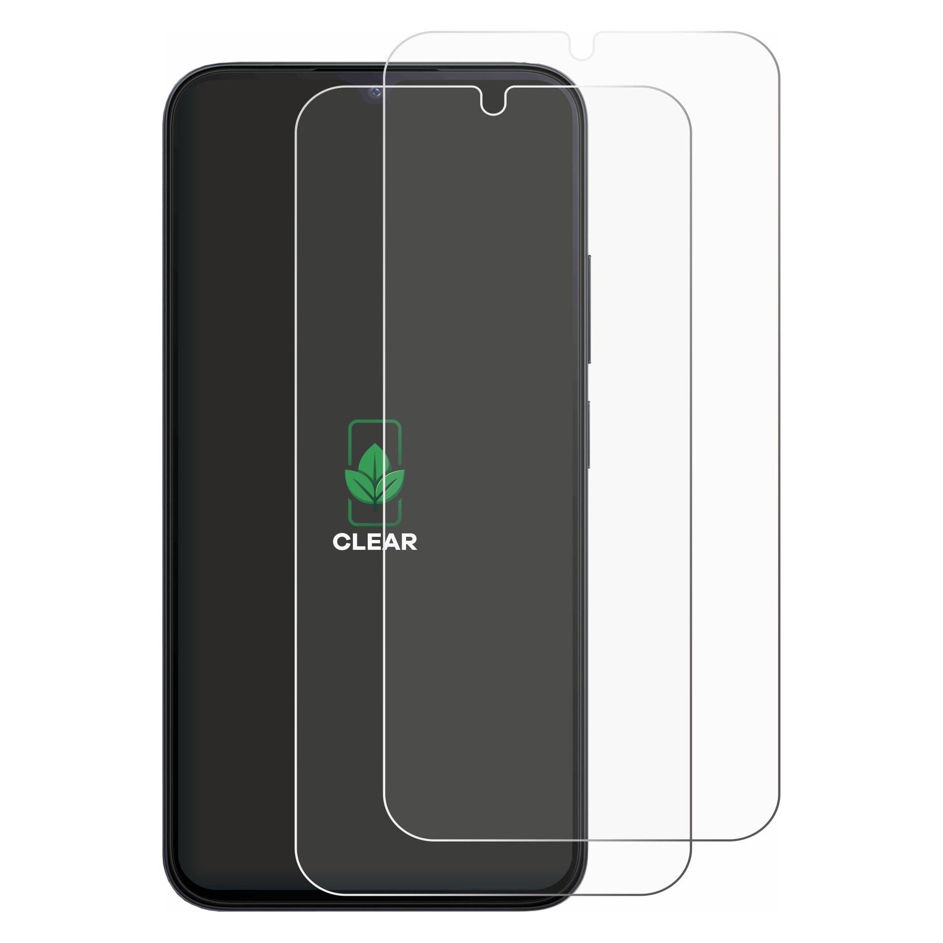 ScreenLeaf Schutzfolie für Xiaomi Redmi A7 Displayschutz Display Schutz Folie Klar Transparent (2 Stk., Xiaomi Redmi 7) (6163302)