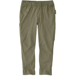 Carhartt, Arbeitshose, Force RipStop Dusty Olive Hose für Damen (XL)