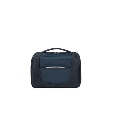 Kulturbeutel SAMSONITE "RE-LITE", Damen, Gr. B/H/T: 27cm x 20cm x 13cm, blau, Textil, Taschen Kulturbeutel, Handgepäcktasche, strapazierfähiges und pflegeleichtes Material