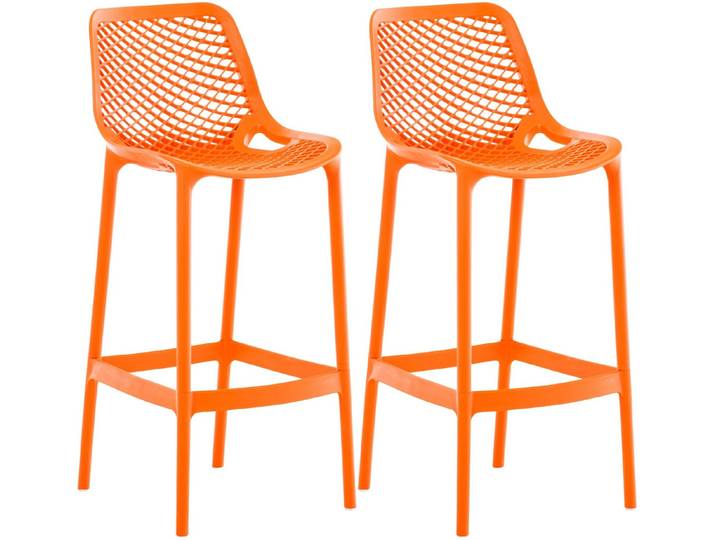 CLP Barhocker Air (Set, 2er), aus Kunststoff, wetterfest, UV-beständig