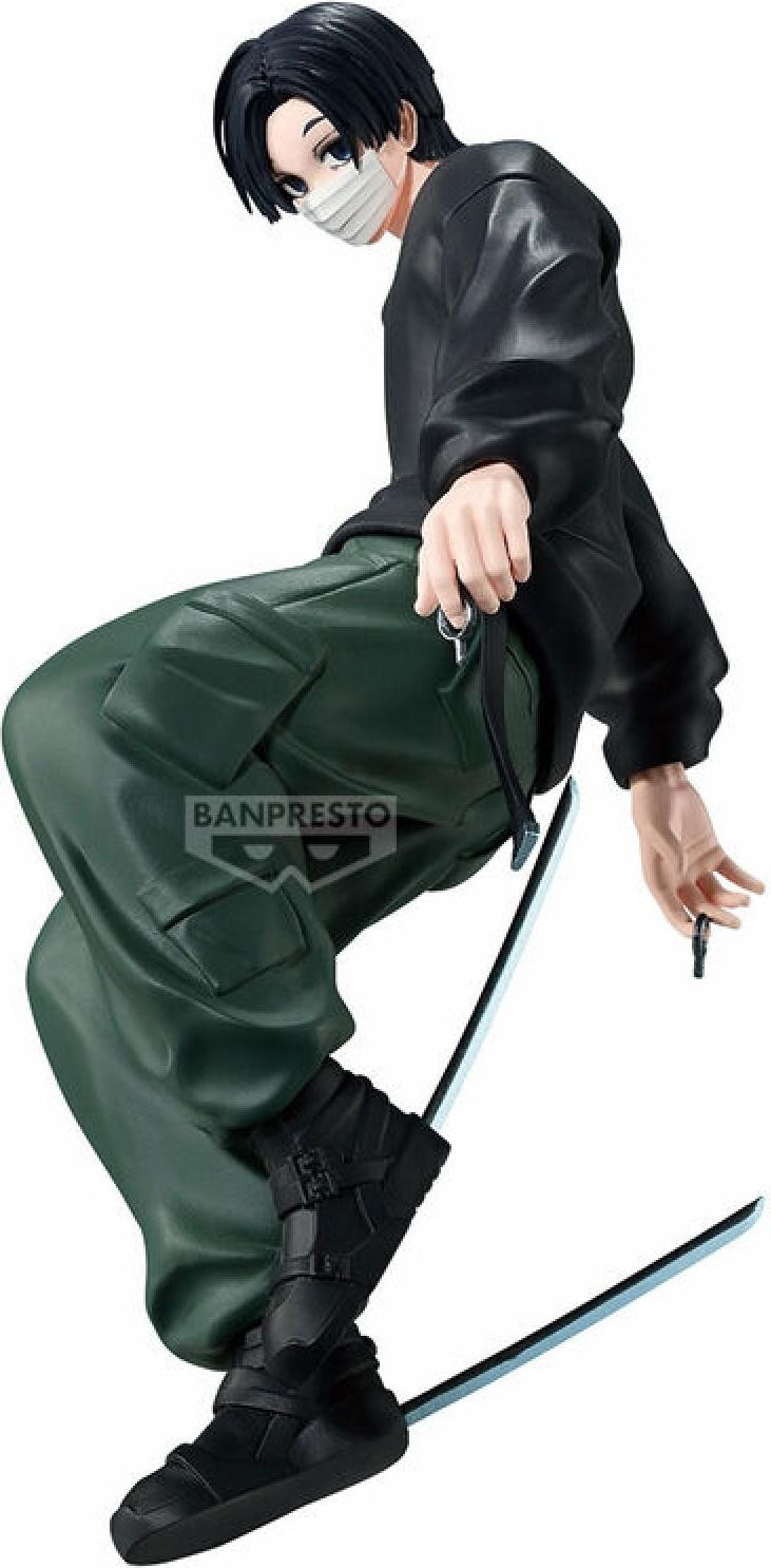 Banpresto Sakamoto Days Seba Mafuyu Vibration Stars figuur, 18 cm