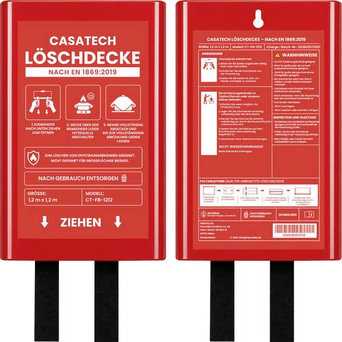 CASATECH CT-FB-1212 Löschdecke 1200mm x 1200mm