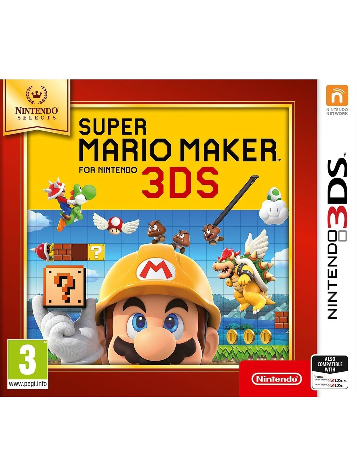 Super Mario Maker - Nintendo 3DS - Unterhaltung - PEGI 3