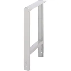 Tecwerk, Werkbank Zubehör, Werkbankfuss BK 650 verstellbar H750-1100xB70/120mm lichtgrau, RAL 7035 (Metall)