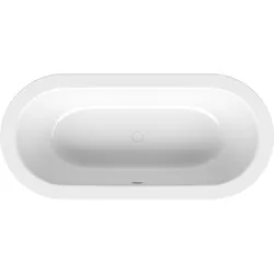 BetteStarlet Oval Einbau-Badewanne, oval, 2-Sitzer, 1850x850x420mm, 2740-000, Farbe: Weiß