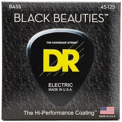 DR Strings Black Beauties BKB5-45 - Saiten E-Bass