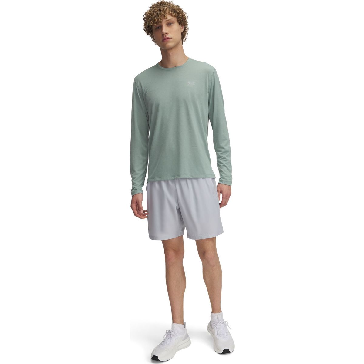Under Armour Launch 7'' Shorts gray reflective (012) S 1382620-012-SM