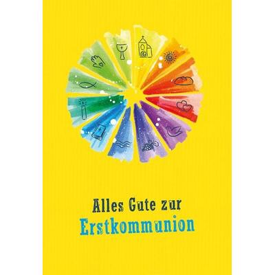 Grußkarte - Alles Gute zur Erstkommunion
