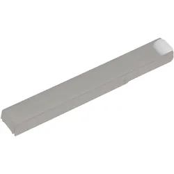 Dormakaba, Türöffner + Türschliesser, Mitnehmerklappe für zweiflügelige Türen Länge 197 mm, MK396 silber (Zimmertür)