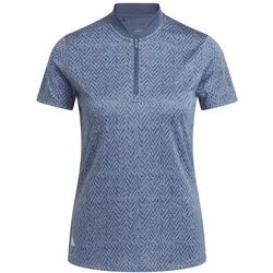 adidas Polo Ultimate C Jacquard SS, dunkelblau