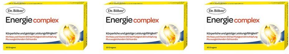 Dr. Böhm Energie complex 3x30stk