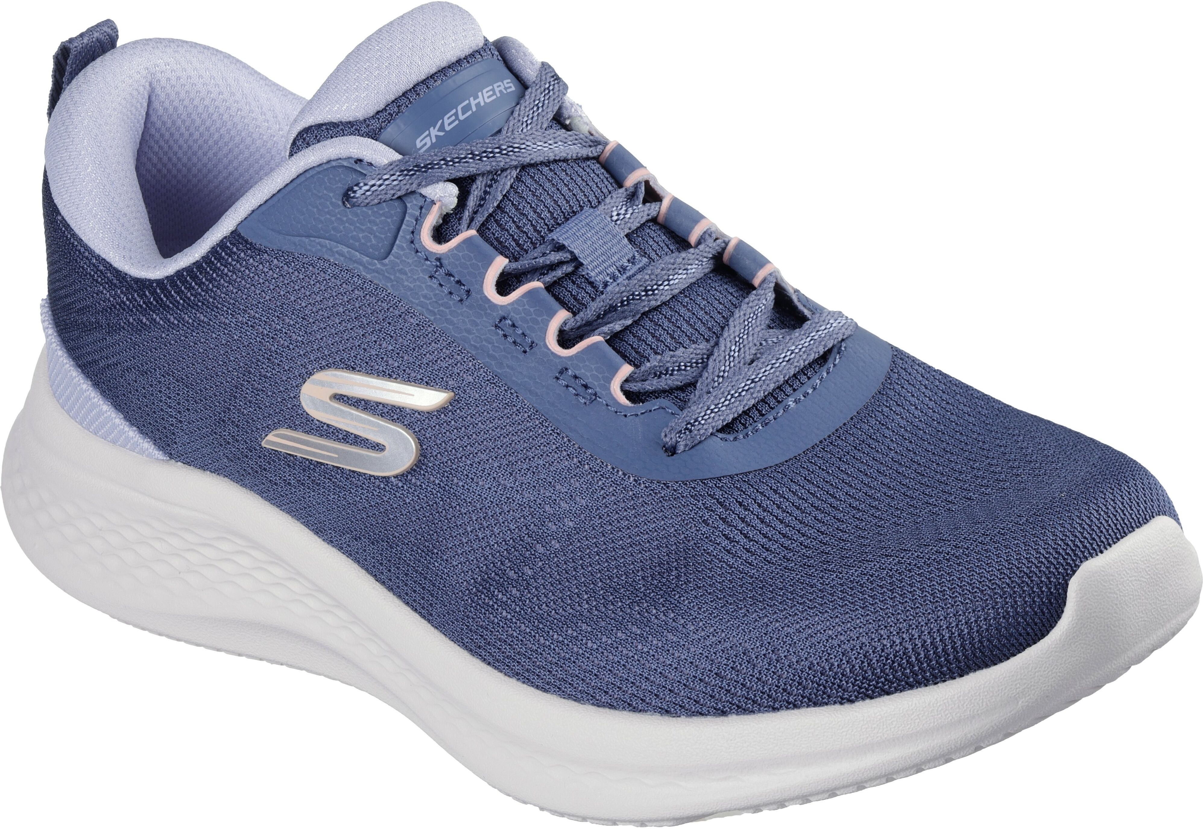 Sneaker SKECHERS "SKECH-LITE PRO 2.0", Damen, Gr. 35, blau, Textil, Schuhe Sneaker, Freizeitschuh, Schlupfschuh in veganer Verarbeitung blau 35