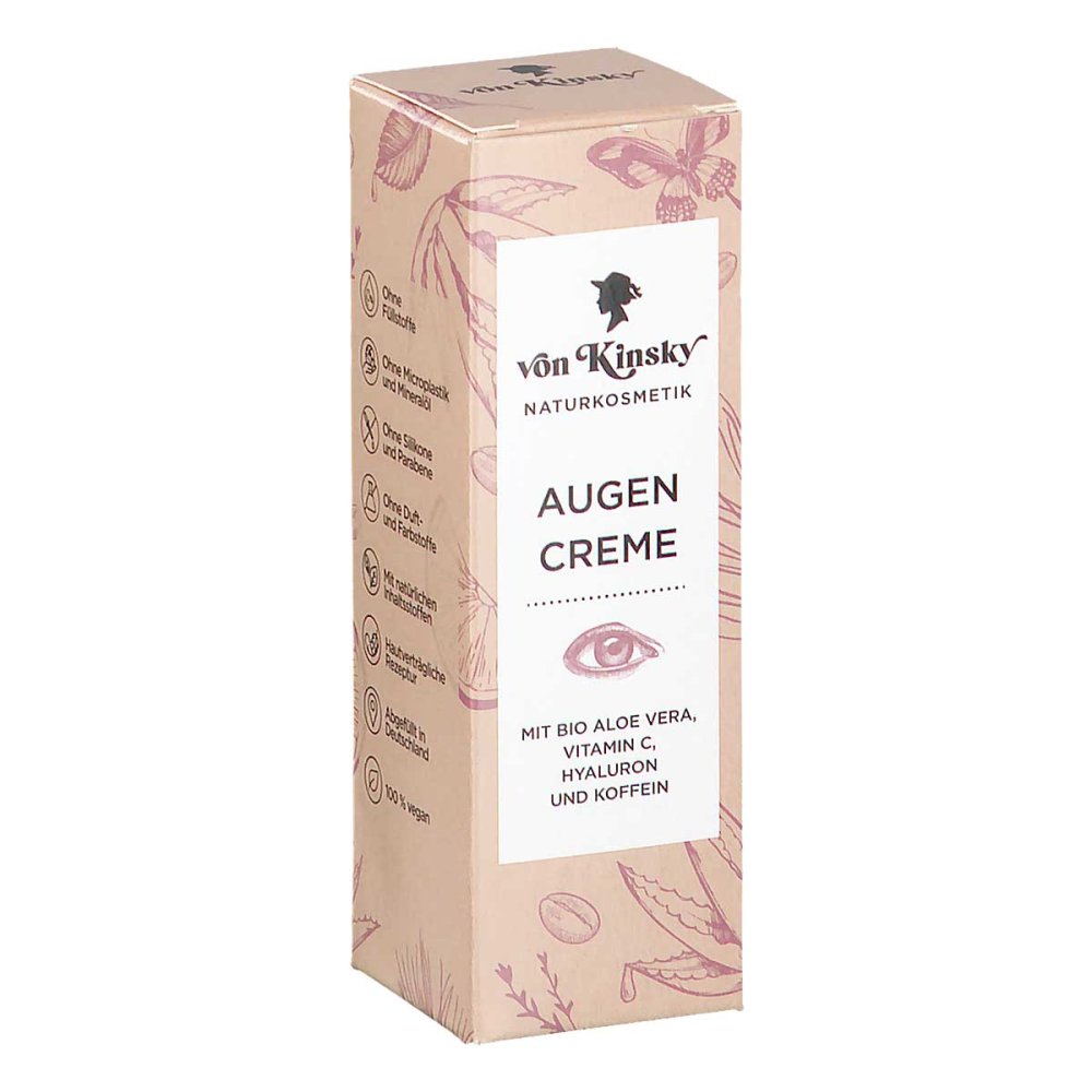R(h)ein Nutrition & Health GmbH Von Kinsky Bio Augencreme Aloe Vera+vitamin C 18602780