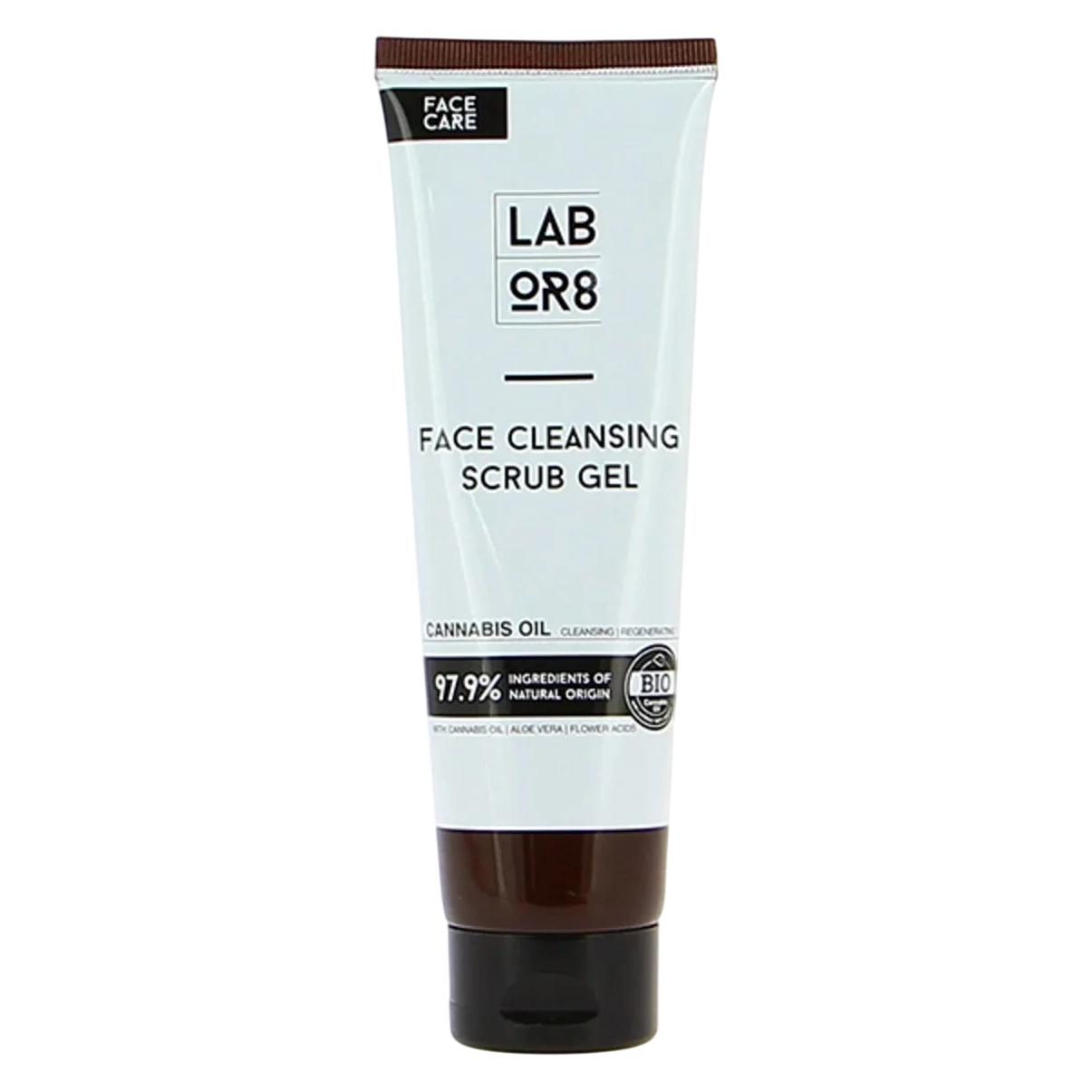 Labor8 Hemp Oil, Gel Exfoliant Pentru Curatare Faciala, 125ml (Reinigungsgel, 125 ml) (43289282)
