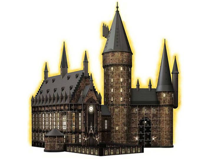 Ravensburger Verlag GmbH Puzzle 3D Puzzle - Hogwarts Große Halle (Night Edition), Puzzleteile