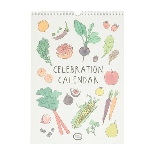 Dille & Kamille Verjaardagskalender met groente en fruit