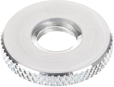K&M Thumbwheel Alu Silber