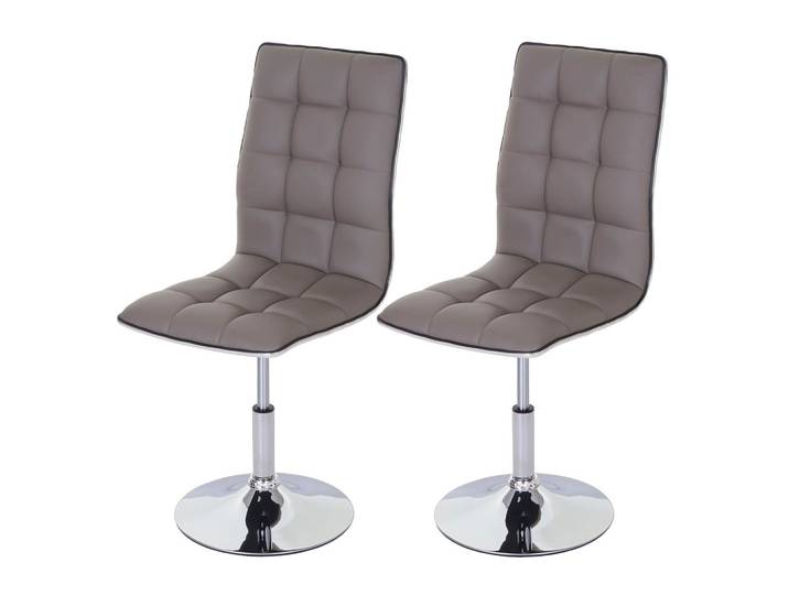 ESSZIMMERSTUHL Anthrazit 2er-Set