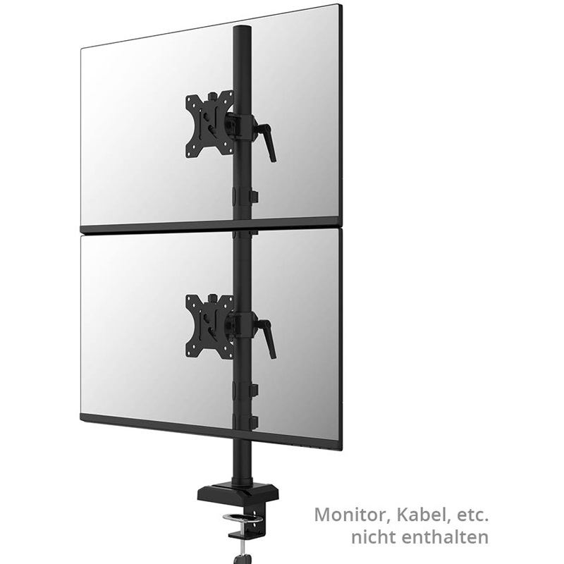 Neomounts TIS 10"-32" 2TFT 1Gelenk schw. Max.18KG