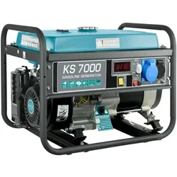 Könner & Söhnen, Stromgenerator, Benzin-Stromerzeuger (5000 W, 25 l)