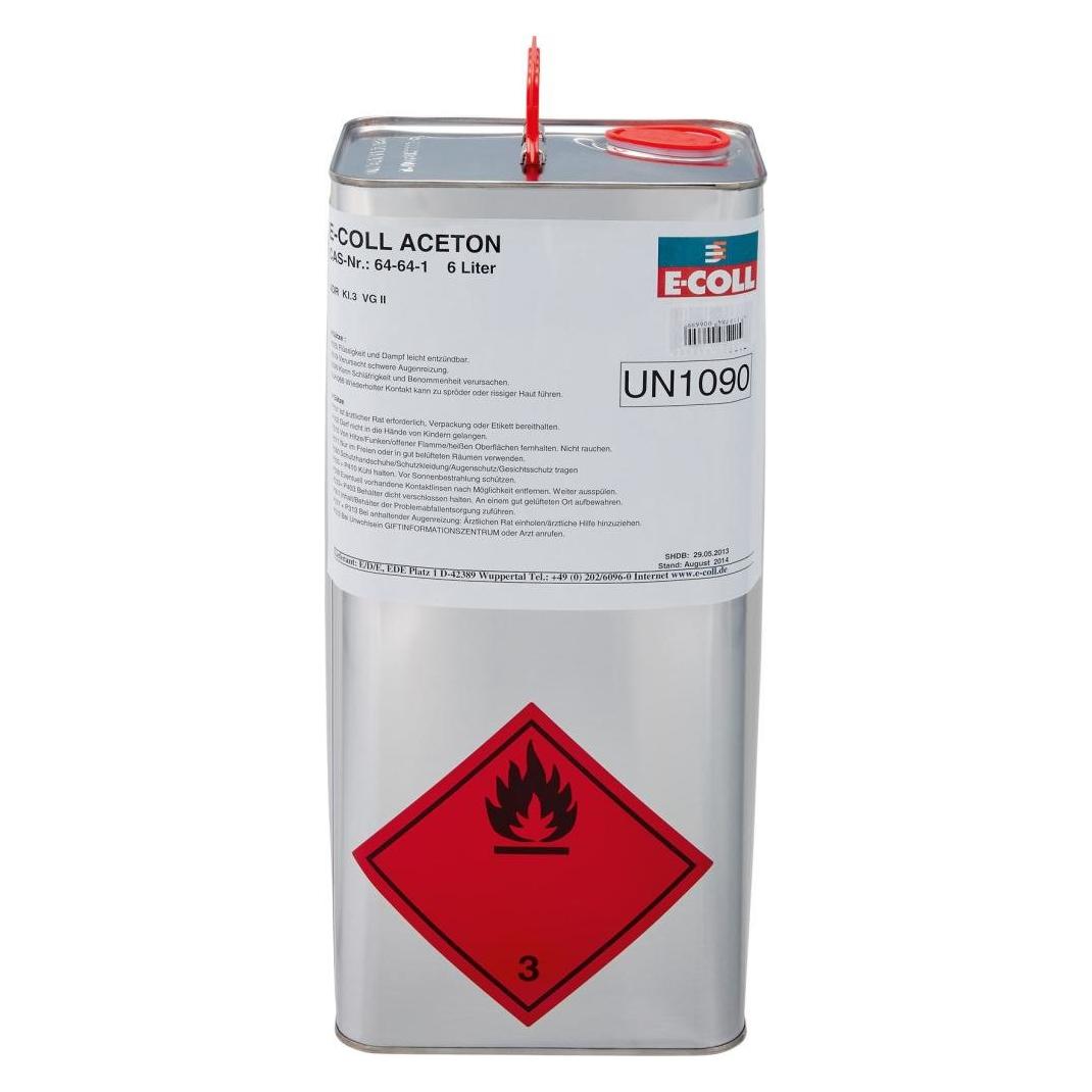 E-coll Aceton 6L Kanister (4317784006699)