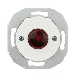 Elso WDE011080 Leuchtmakierung mit Zentralplatte weiss Linse rot RENOVA