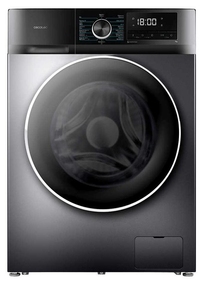 Cecotec Bolero Dresscode 7500 Inverter A, Frontlader, 7 kg, B, 76 dB, 1400 RPM, A
