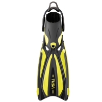 Tusa - Solla SF-0114 - Geräteflosse mit Bungee-Straps - Farbe: Gelb - Größe: M