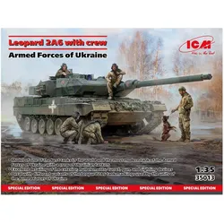 ICM Leopard 2A6 of the Armed Forces of Ukraine with crew