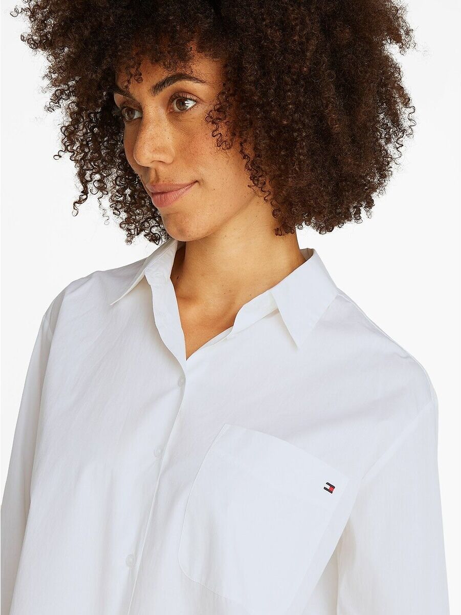 TOMMY HILFIGER Chemise rayée en popeline