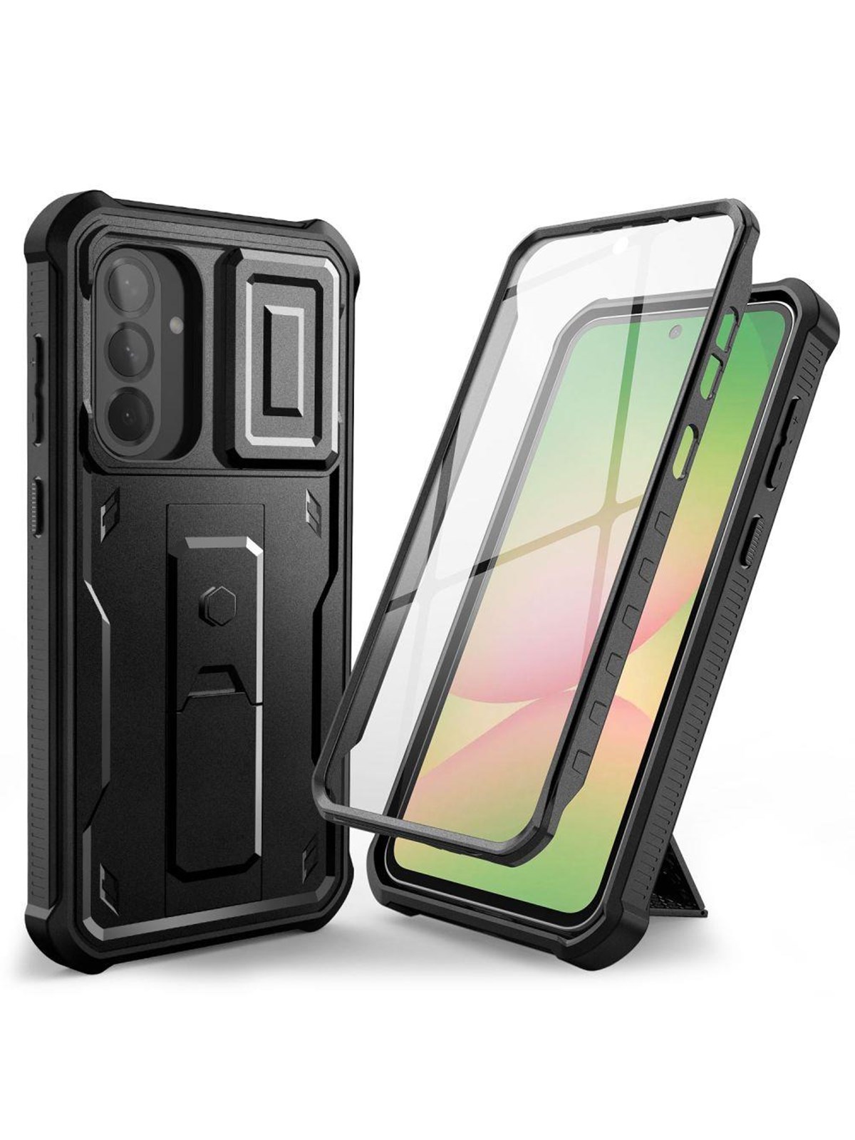 Tech-Protect Kevlar Cam+ Case for Samsung Galaxy A56 5G - Black