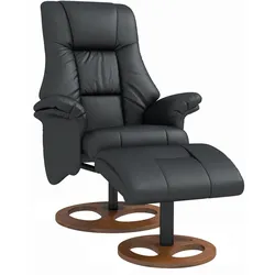 RELAXSESSEL, Kunstleder Schwarz