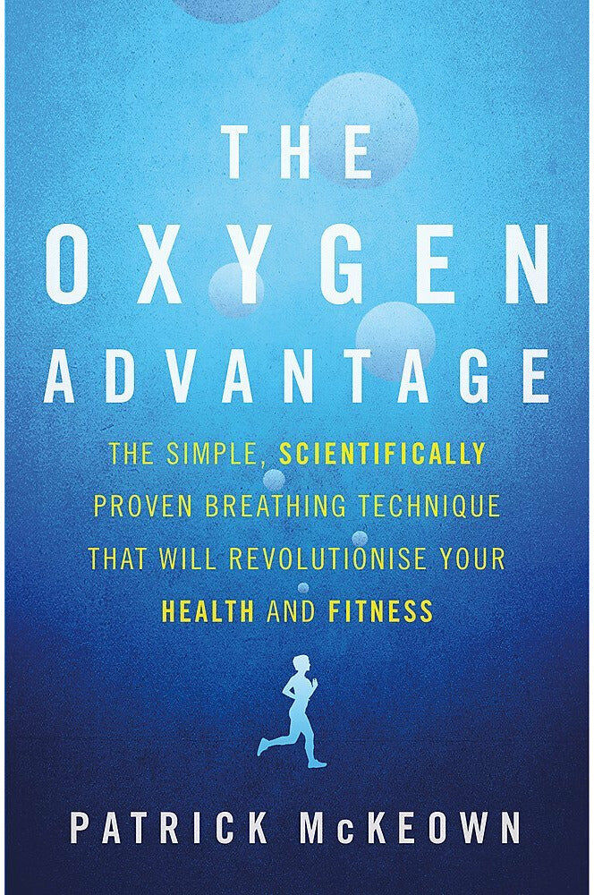 AB Just Breathe & The Oxygen Advantage 2 Book Set – Breathwork, Oxygen Therapy & Health Improvement Guide
