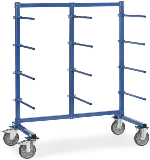fetra Chariot à bras portants 4614 - force 500kg pneus TPE (4614)