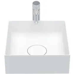 RIHO Thin Aufsatzwaschtisch, SOLID Surface, eckig, W023001105