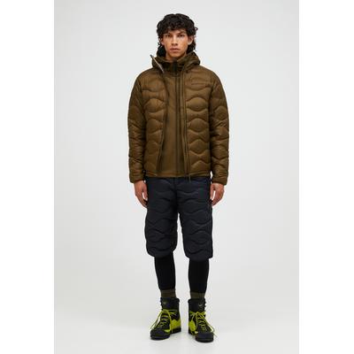 Steppjacke PEAK PERFORMANCE "M Helium Down Hood Jacket", Herren, Gr. XL, braun (khaki), Oberstoff: 100% Polyamid. Füllung: 90% Entendaunen, 10% Entenfedern. Futter: 100% Polyamid. Kragen: 100% Polyamid. Accessoire: 100% Polyamid., normal normal,...